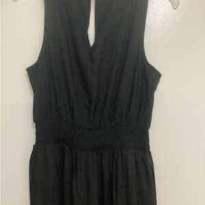 Elegant Black Sleeveless Jumpsuit